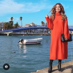 Zara Oversized knit dress